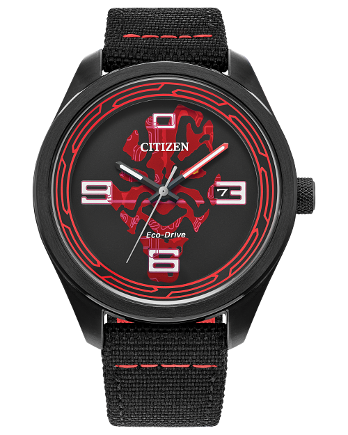 Darth Maul Shadow Black Dial Strap AW5006-01W | CITIZEN Darth Maul Shadow Black Dial Strap AW5006-01W | CITIZEN